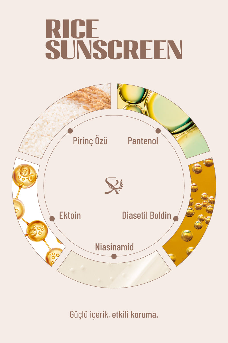 Pirinç Özlü Güneş Kremi