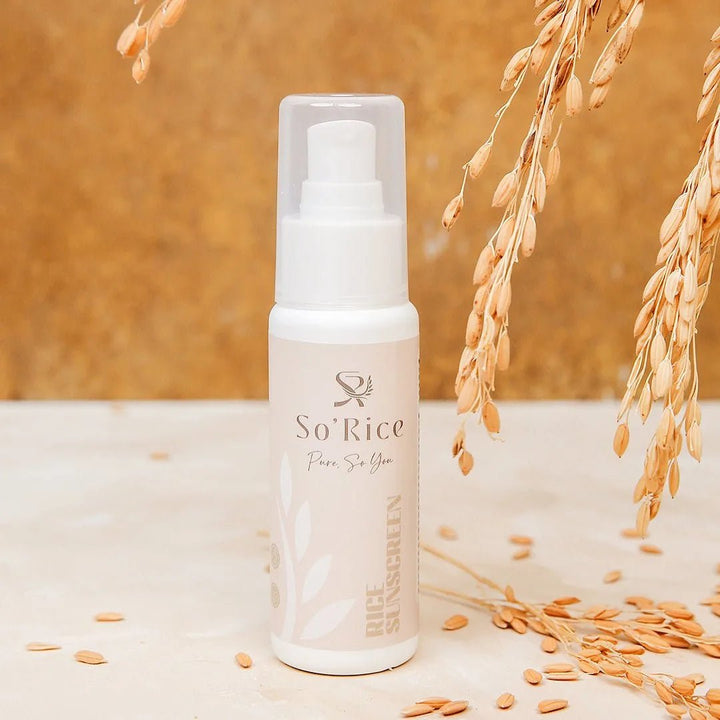 Pirinç Özlü Güneş Kremi - So'Rice