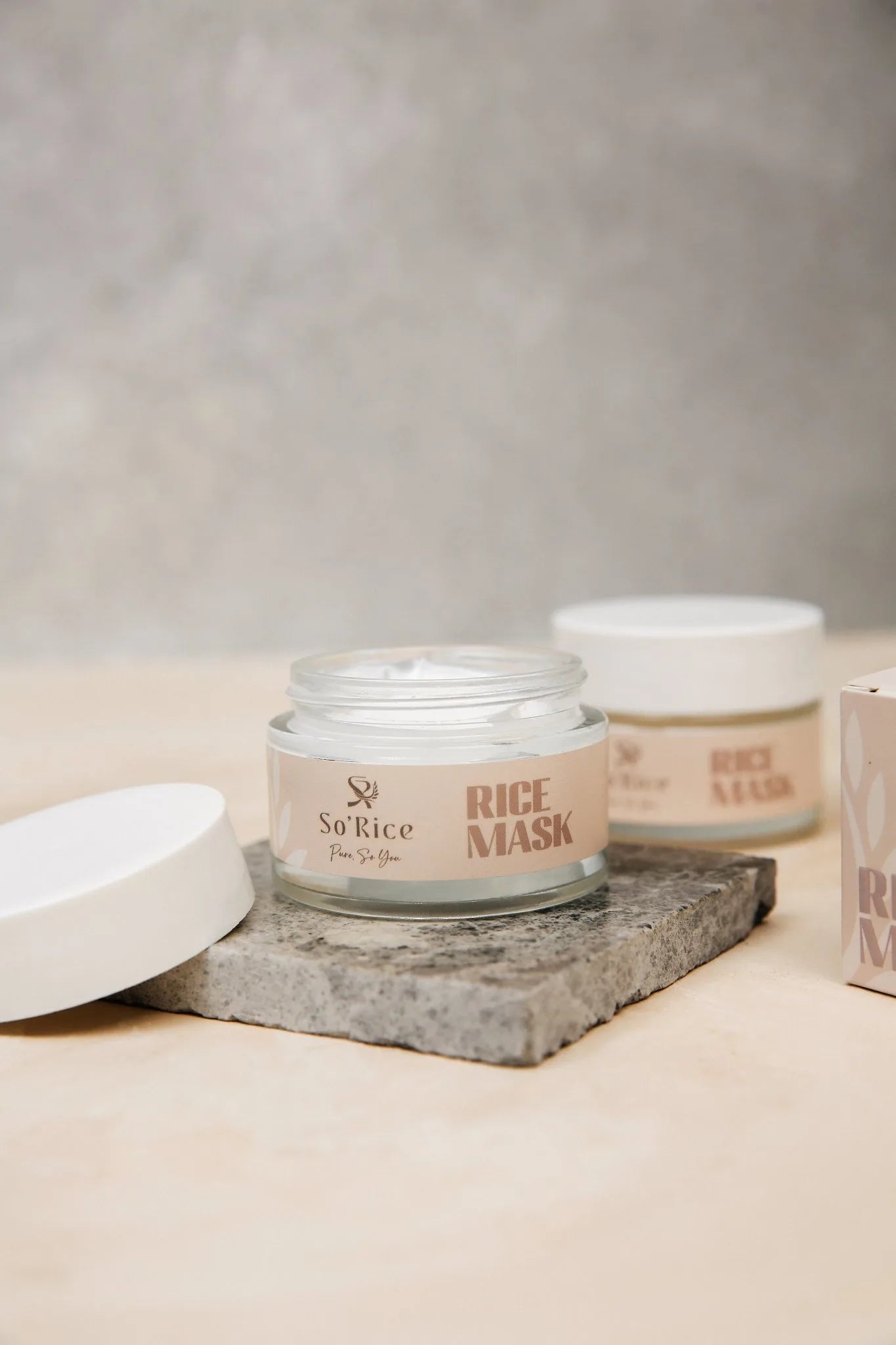 Pirinç Özlü Yüz Maskesi - So'Rice