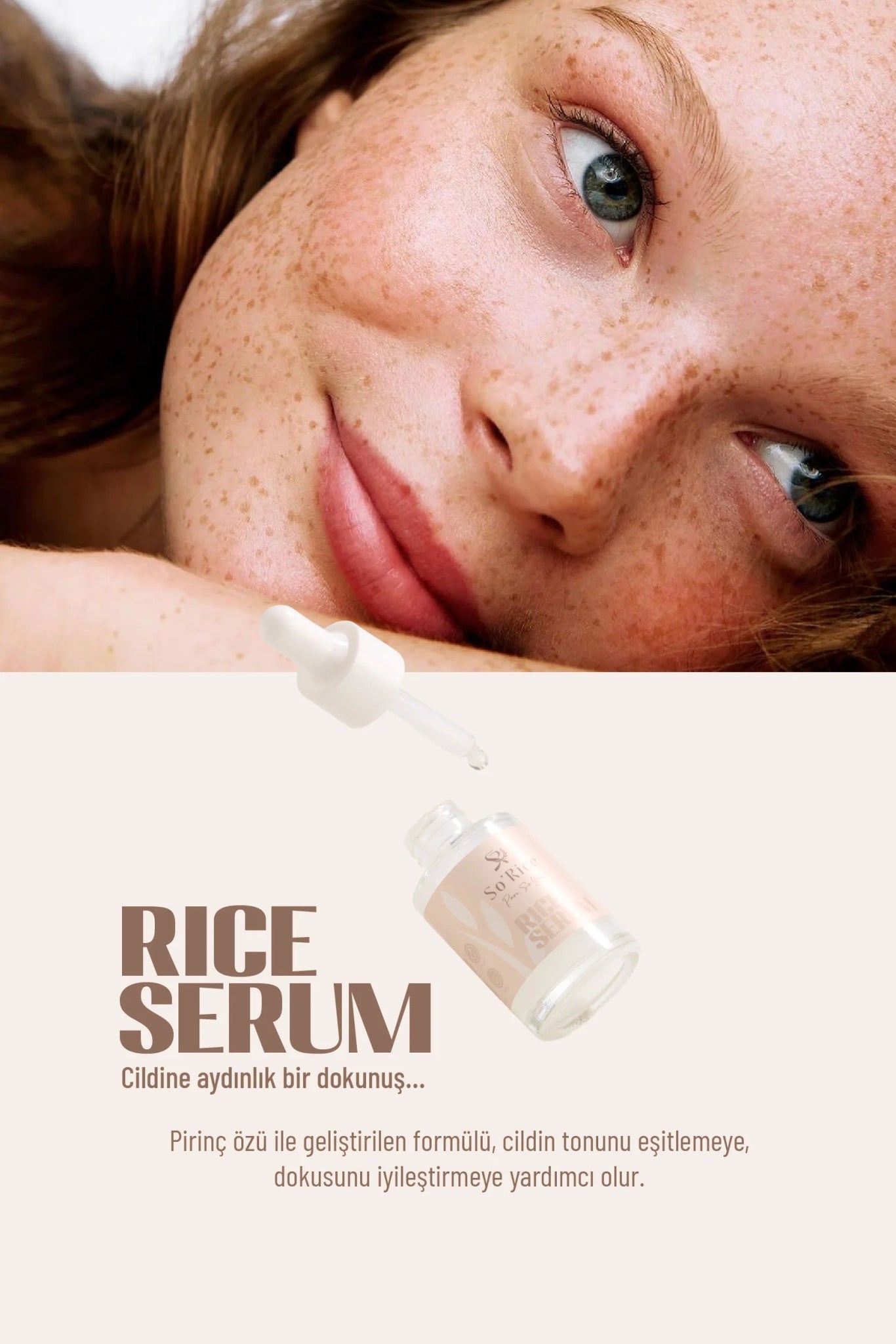 Pirinç Özlü Yüz Serum - So'Rice