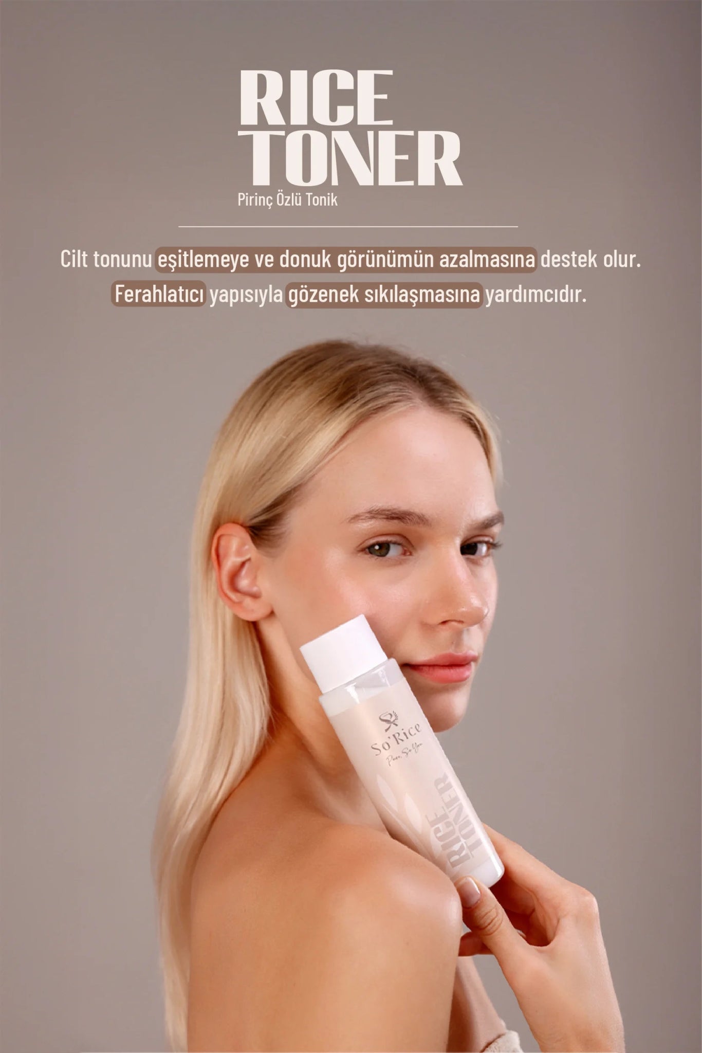 Pirinç Özlü Yüz Toniği - So'Rice