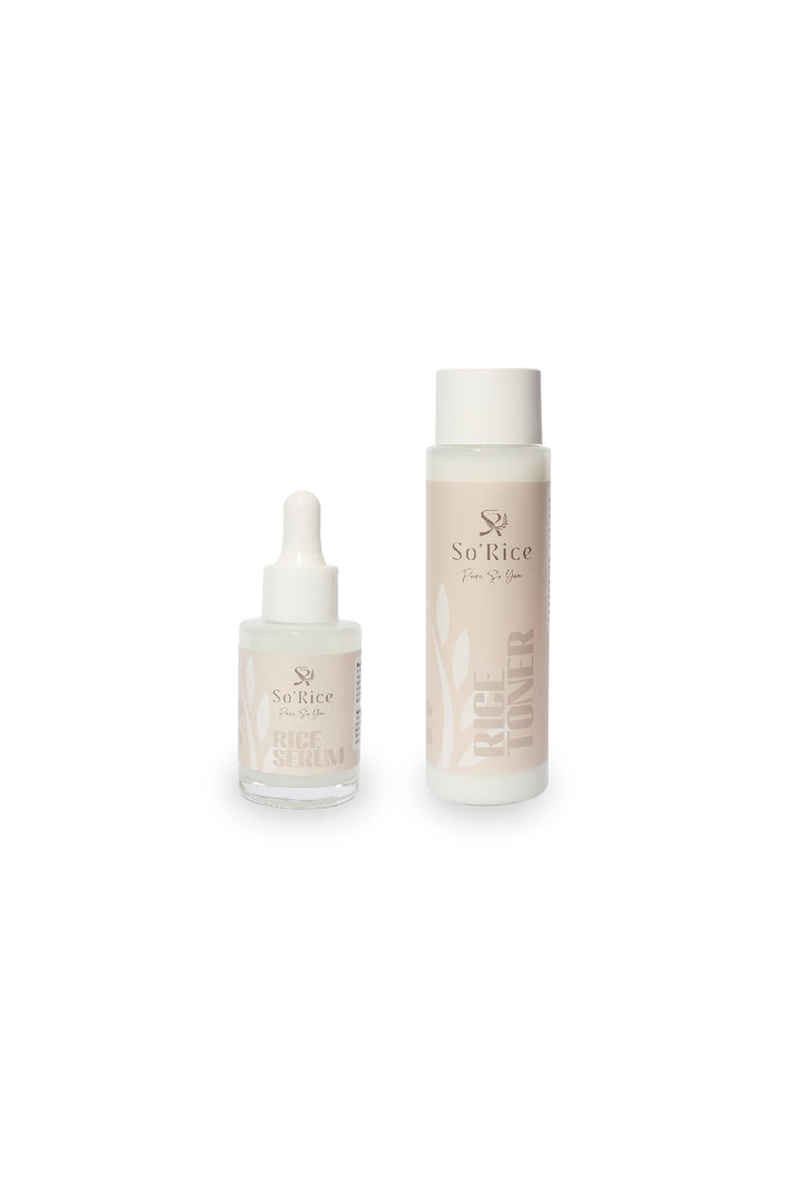 Pirinç Özlü Serum ve Tonik Seti